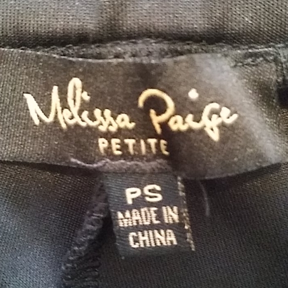 Melissa Paige Black Sweat Pants Size PS - Picture 6 of 6